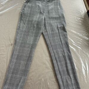 H&M Gray Plaid Women's Pants